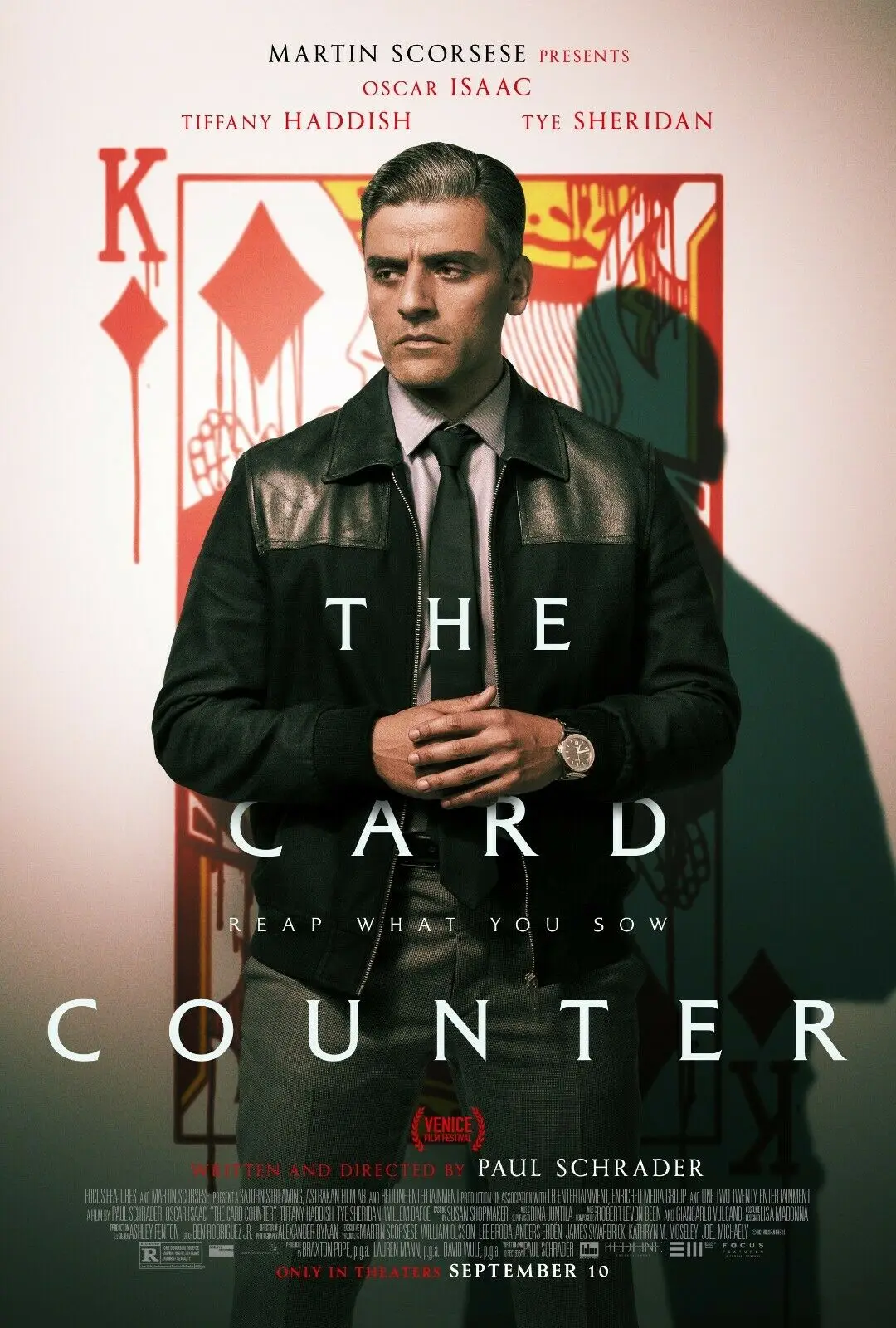 

The Card Counter Movie Art Film Print Silk Poster Home Wall Decor