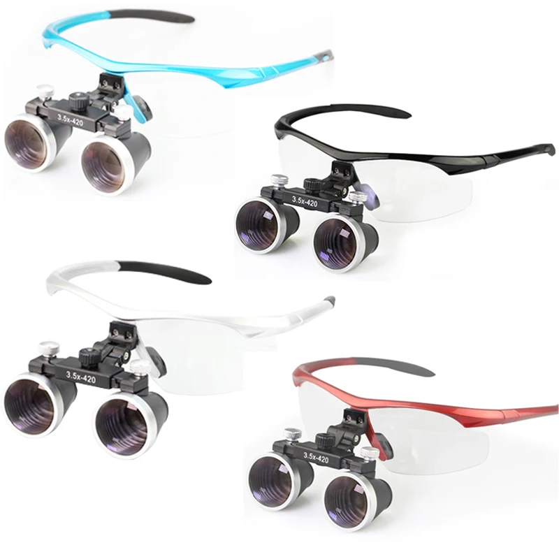 Dental Loupes Dental Magnifier 2.5X 3.5X Magnification Binocular