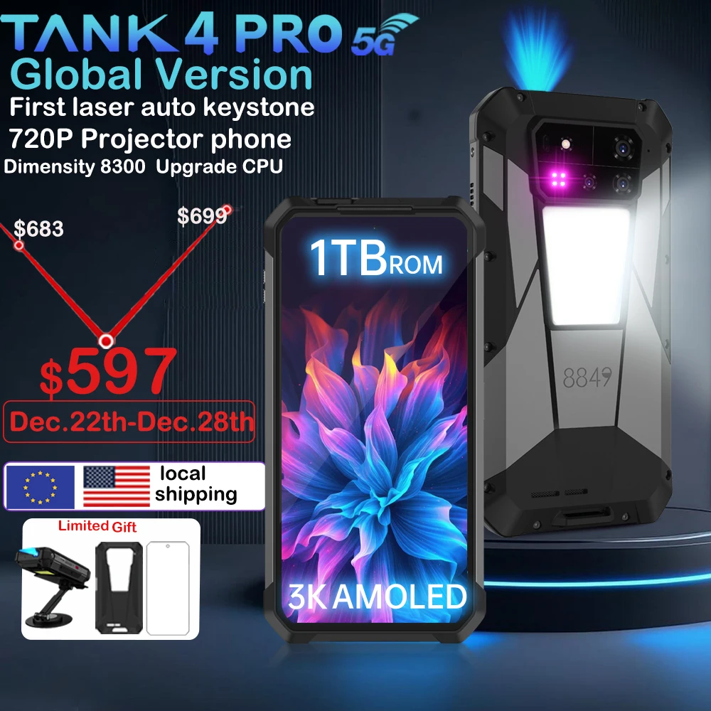 防水 防塵 耐衝 8849 Tank 4 pro 18GB/1TB 防水 防塵 耐衝 8849 Tank 4 pro 18GB/1TB