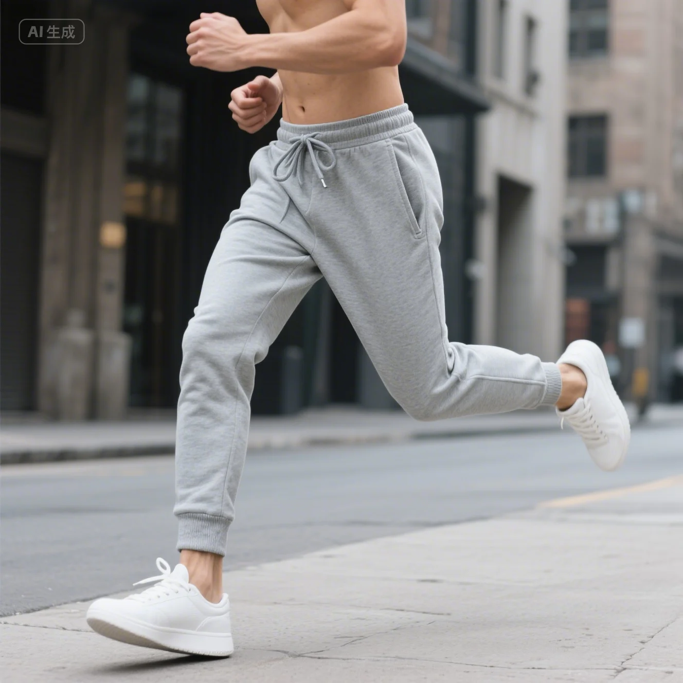 Freizeithosen für Herren, dünne Jogginghosen für Frühling und Herbst, modische einfarbige Sporthosen zum Laufen und Joggen für Herren