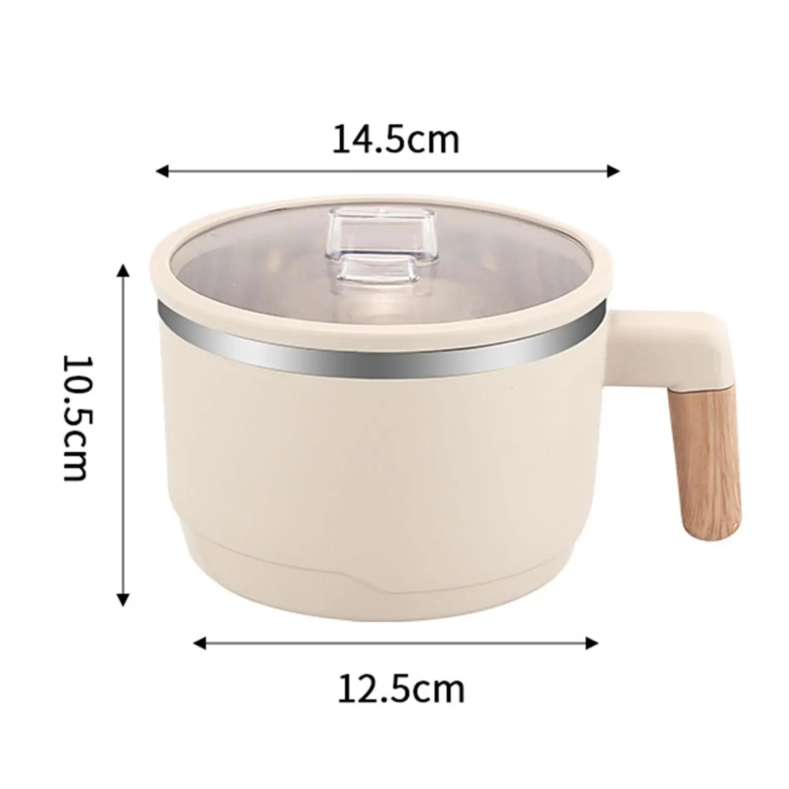 휴대용 라멘 그릇 국수 그릇, 수프 그릇, 주방 식기 서빙 그릇, 캠핑 피크닉 여행용 1200ml
