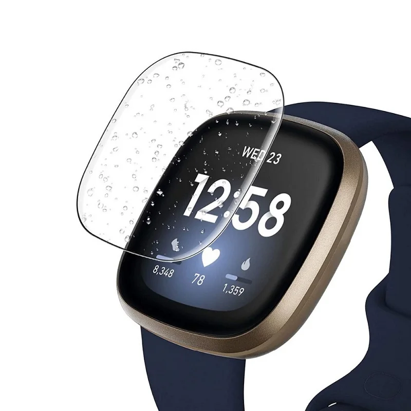 

1 шт., прозрачная защитная пленка для смарт-часов Fitbit Versa 3 2 & Sense