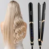 Professional Hair Straightener Curler Hair Flat Iron Negative Ion Infrared Hair Straighting Curling Iron Corrugation  Care 1