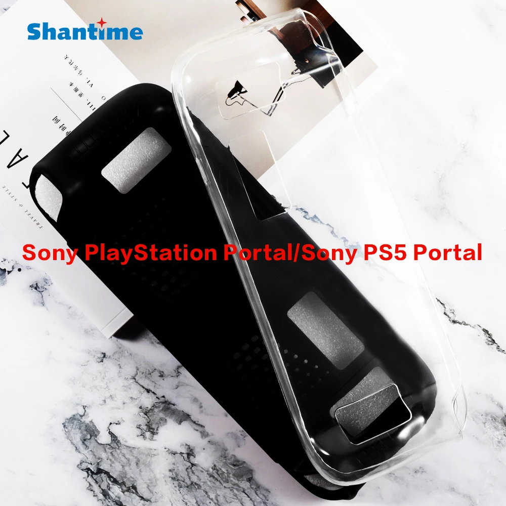 

Силиконовый защитный чехол-накладка для Sony PlayStation портал гелевый пудинг для телефона Sony PS5 портал Мягкий ТПУ искусственный