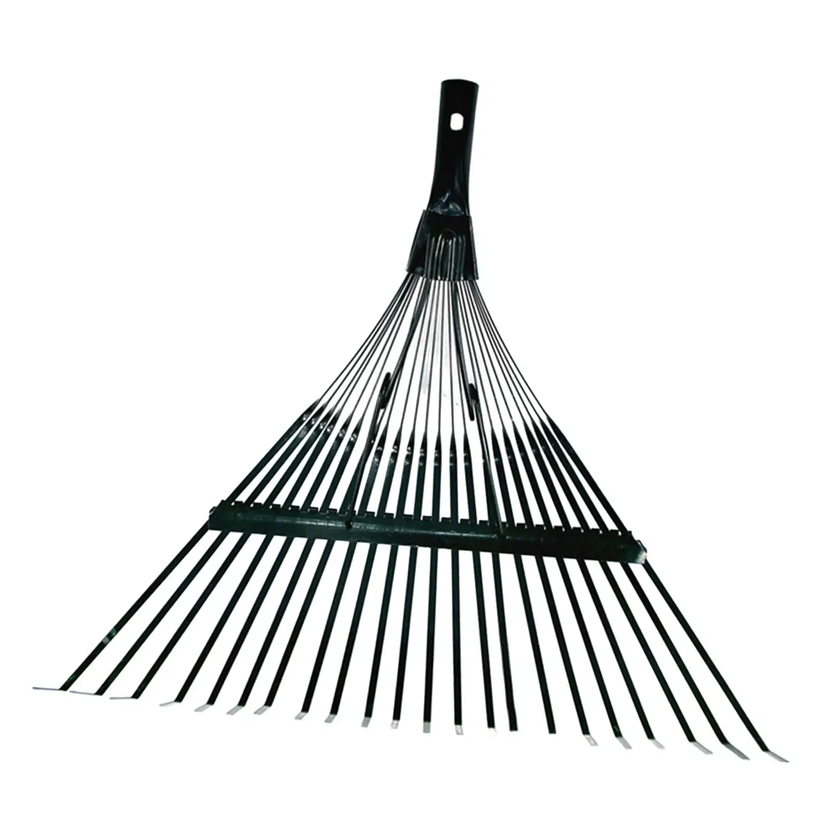 Garden Leaf Rake Metal Rake High Performance Lightweight Garden Lawn Head for Lawns RV Grass Clippings Yard Garbage