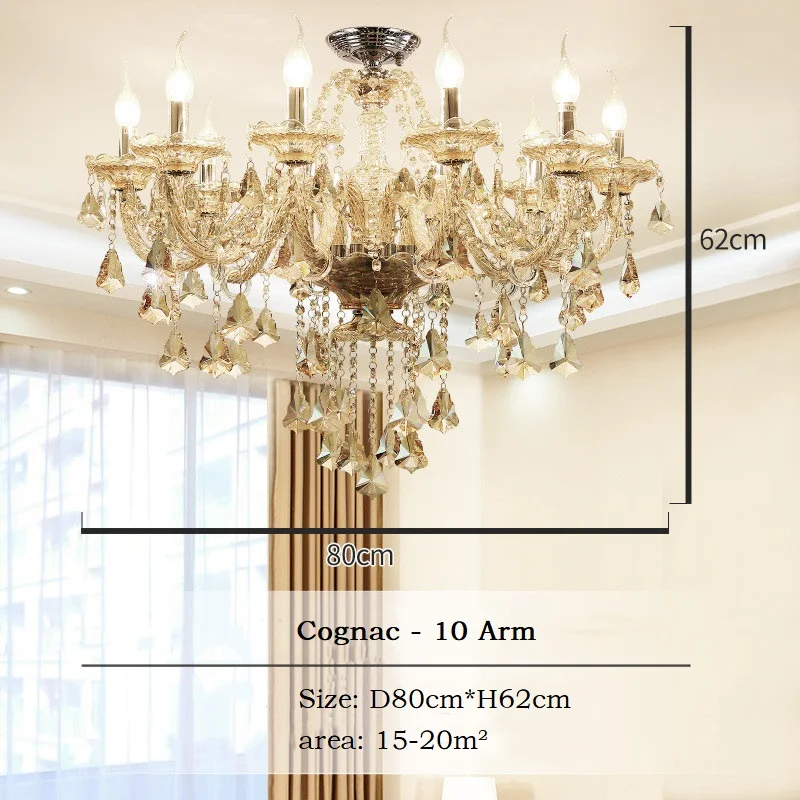 10 Arm chandelier