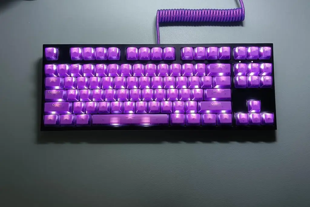 Chaves Oem Perfil Transparente Claro Keycaps para mx Interruptor Teclado Mecânico Abs Keycap Rgb Backlit Jogo Teclado Tampões Chaves 132 - Imagem 5