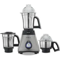 Preethi Mixer Grinder, 13 x 8.6 x 12.5 inches, Black, Silver 1