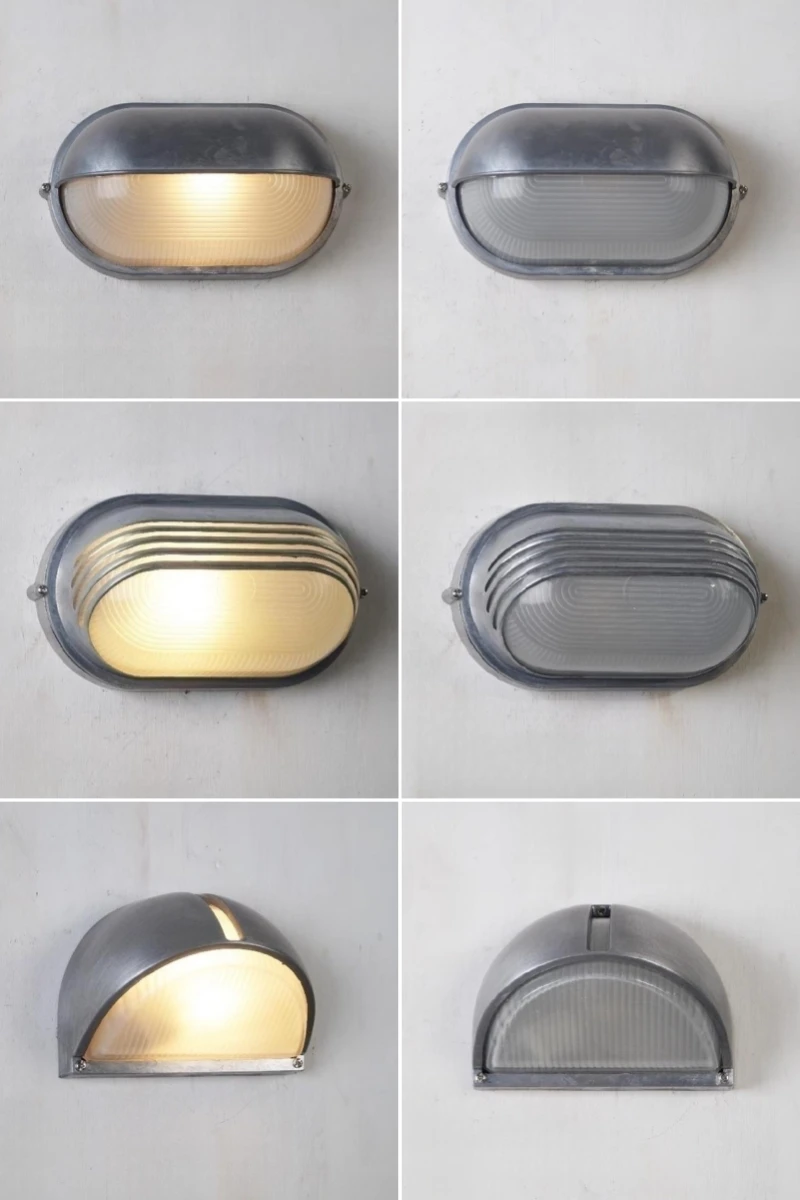 Outdoor Retro LED Wall Lamp Image 13