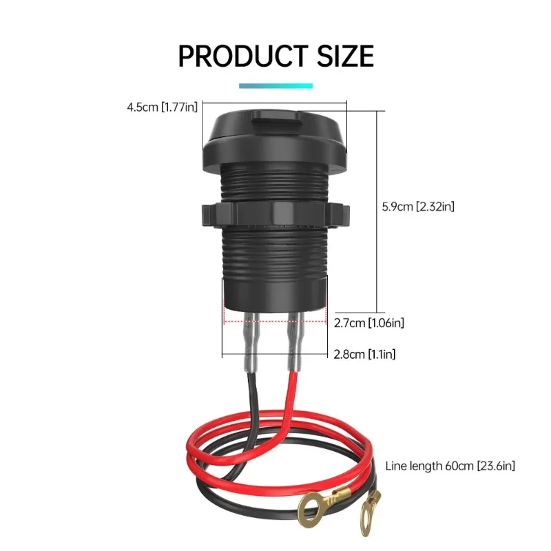 ׷̵ USB C   , 12V, 24V  USB , PD3.0  QC3.0   ܼƮ, ڵ ؾ RV Ʈ 