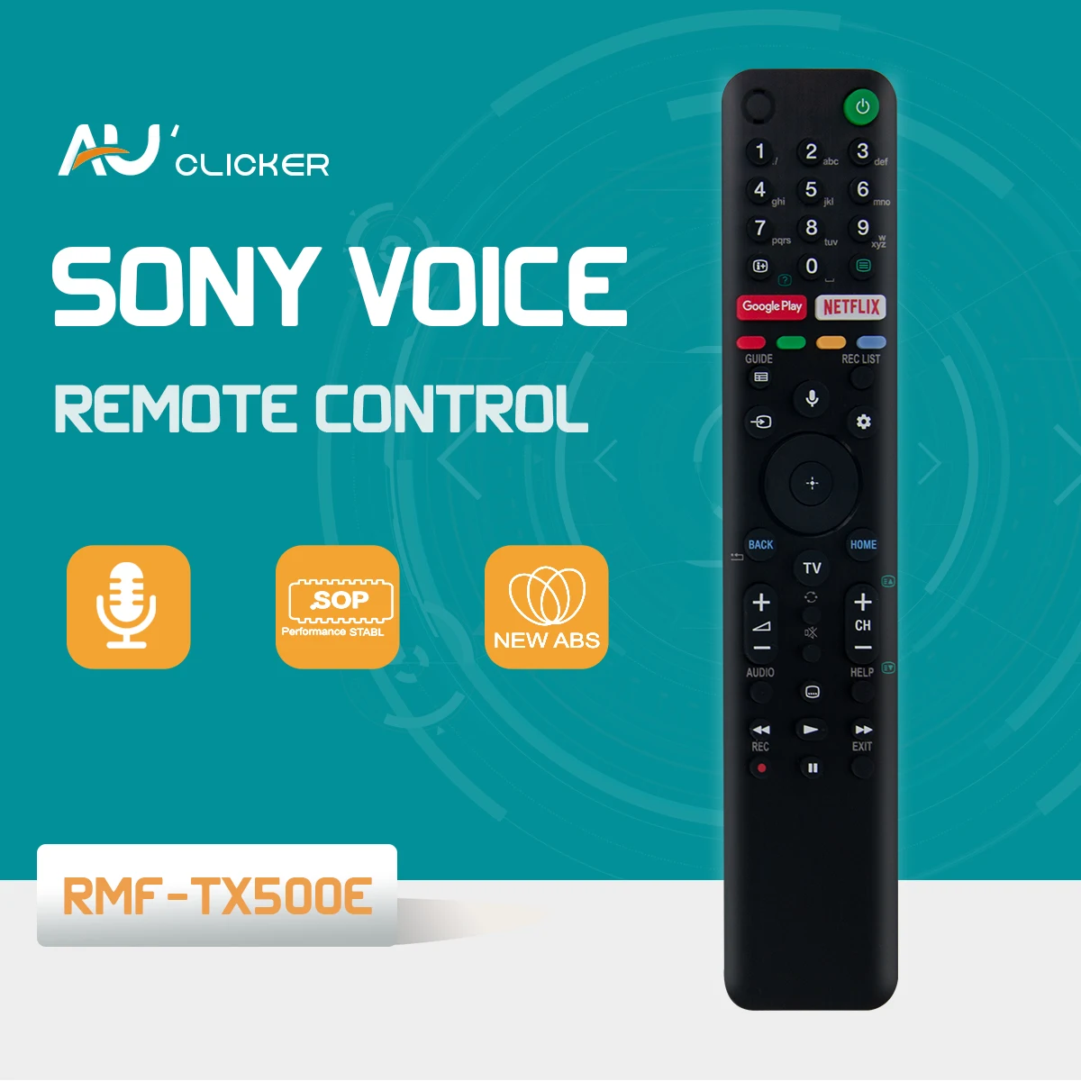 RMF TX500E smart voice tv controle remoto para sony led tv com google