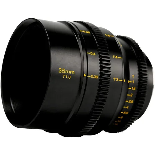 중이 미타콘 35mm T1.0 APS-C 시네마 영화 렌즈 대구경 시네마틱 렌즈