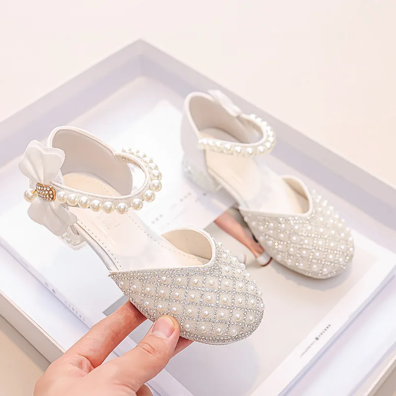 Fashionable Kids Girls Dress Shoes Exquisite Children Girls
