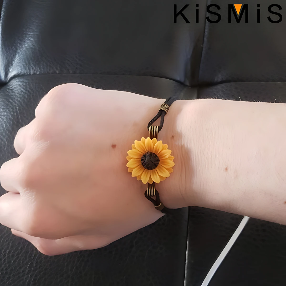 Kismis ひまわりブレスレット ひまわりジュエリー ひまわりギフト