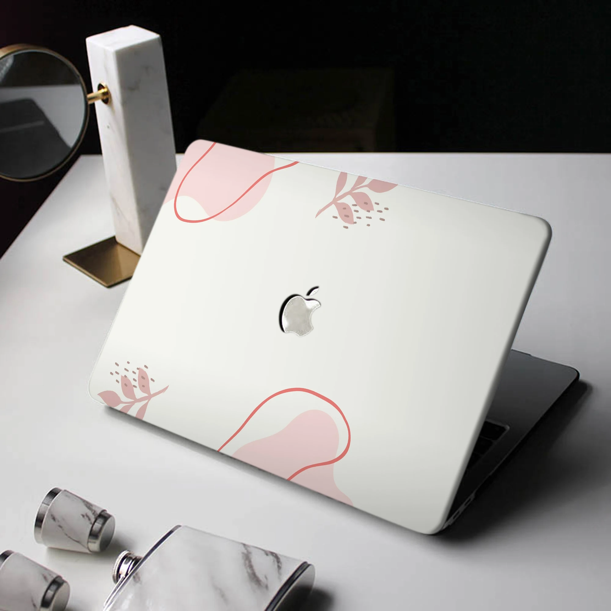 Flower Floral Laptop Case para Macbook Air 13 m2 A2681 A2337 A2179 A2338 m1 Chip Pro A2289 Mac Book A1466 Versão Mais Recente 2023