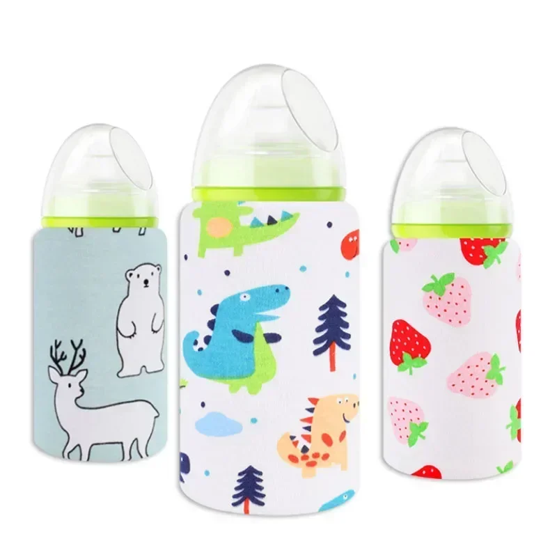 USB Milk Water Bottle Warmer Travel Stroller Insulated Baby Nursing Bottle Heater Newborn Infant Portable Bottle Feeding Warmers 2
