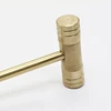 Micro Mini Multifunction Brass Craft Hammer Hand Tools for Ideal for Watchmaker Jewelers & Walnut 17.5cm/7incheS 5