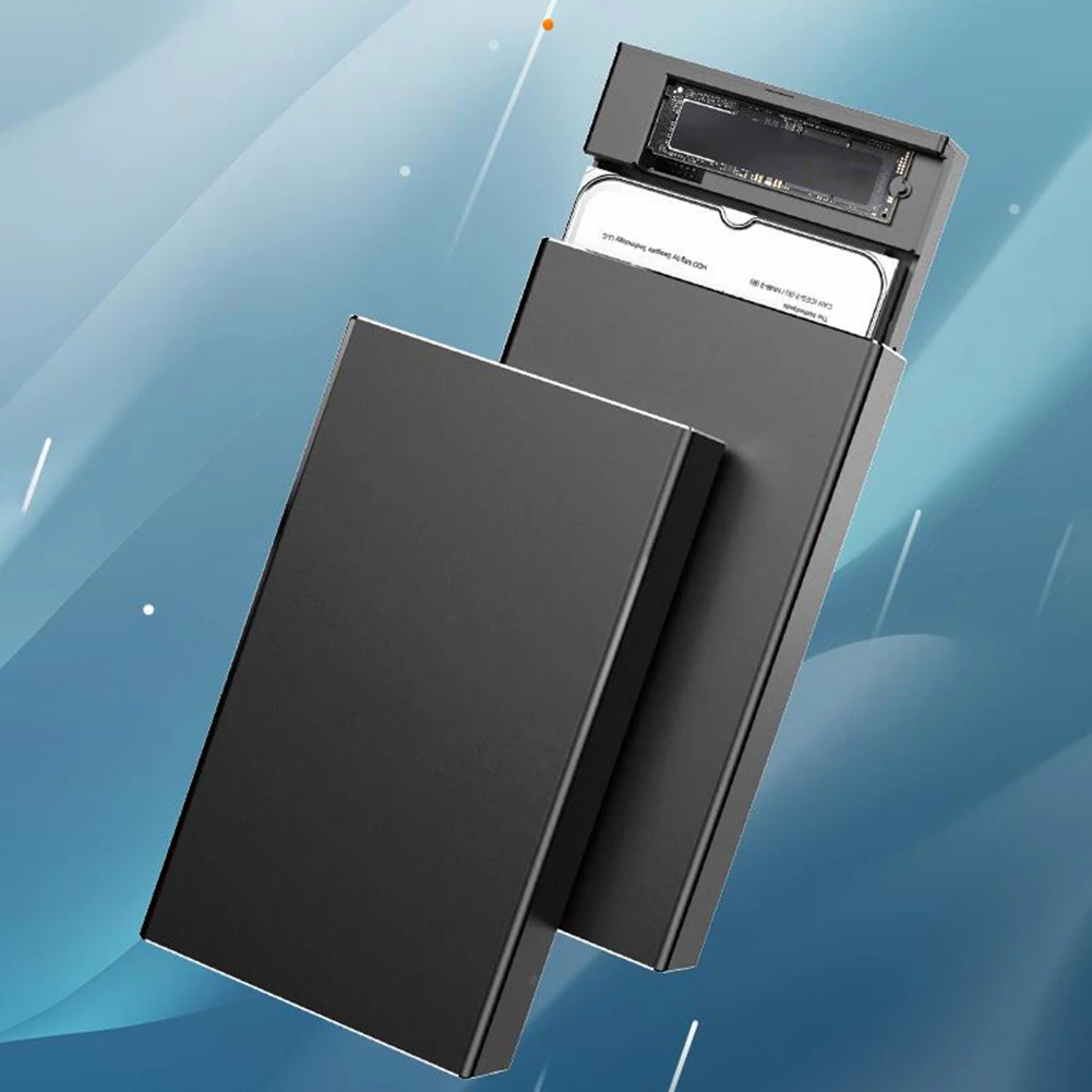 듀얼 베이 하드 드라이브 인클로저 지지대 UASP M.2 Nvme SSD 케이스, C타입 복제 복제기, SATA HDD 인클로저, 2.5 인치, 3.5 인치, 10Gpbs