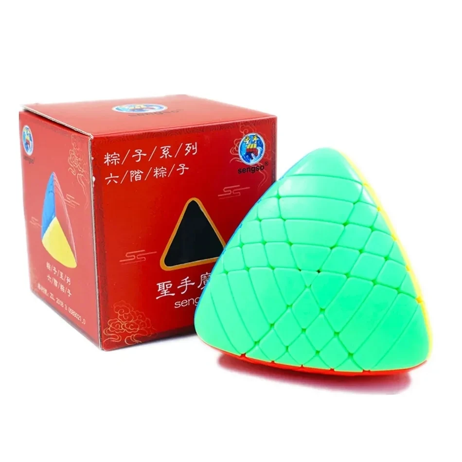 ShengShou Mastermorphix 2x2 3x3  Puzzle Magic Cube Sengso Rice Dumpling Speed Professional Pyramorphix Educational Toys Children 4