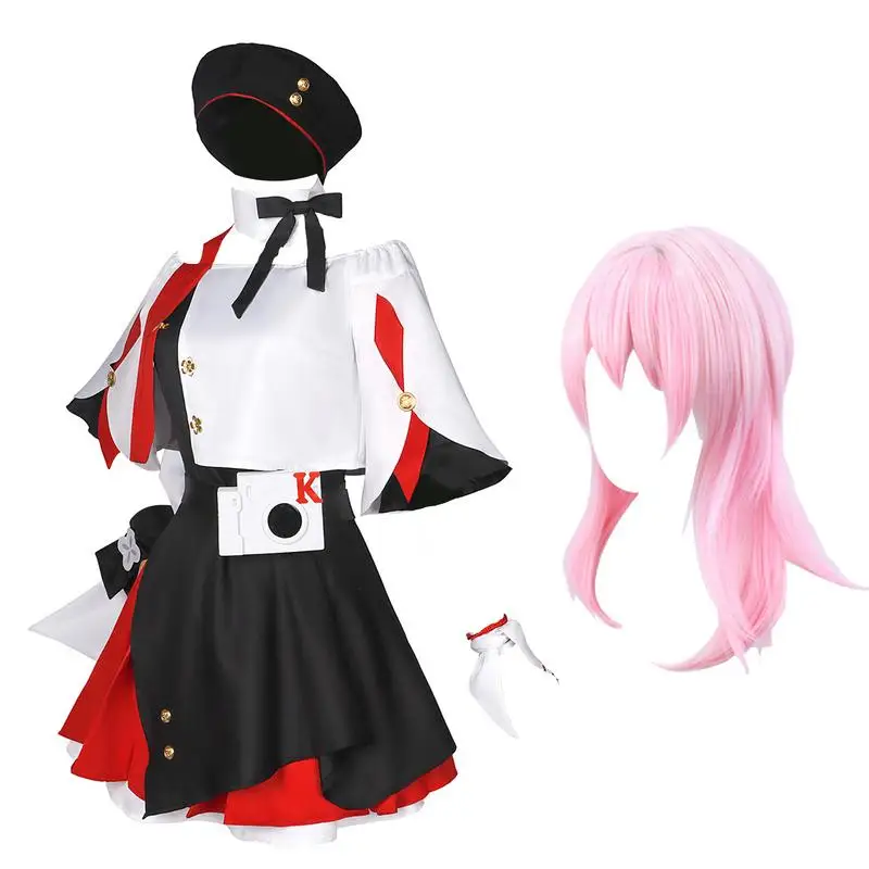 

March 7 cos clothes KFC KFC linkage crash star dome railroad danheng cosplay costumes peripheral wig game anime role-playing