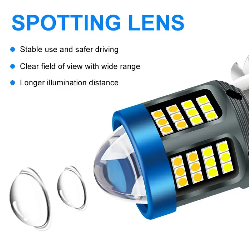  UPXSXT Bombilla LED H4 para faros delanteros para motocicleta  con ojo de ángel de rayos azules, 9003/HS1/HB2, luz de haz alto y bajo con  4 modos de iluminación, bombilla LED de
