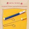1/5/10Pcs Slide Whistle Musical Instrument Tie Rod Slide Flute Whistle Kids Gifts Quality Nostalgic Toys Pvc Plastic Music Child 2