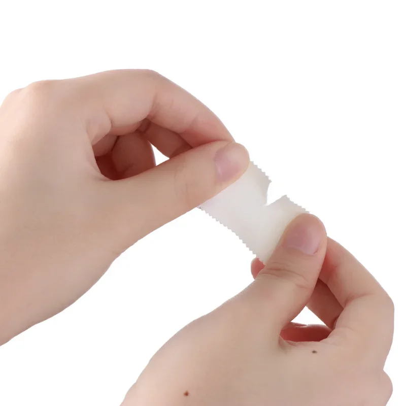 Description Picture 3 of item1PC Medical Waterproof Cotton White Premium Adhesive Tape Sport Binding Strain Injury Care Support Physio Muscle Elastic Bandage