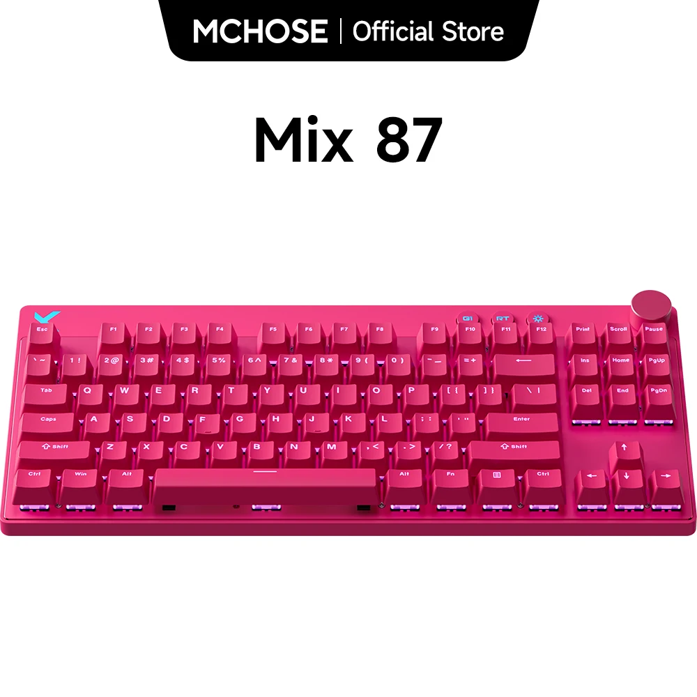 MCHOSE Mix 87 Magnetic Switch Gaming Keyboard Hall Effect 0.08ms