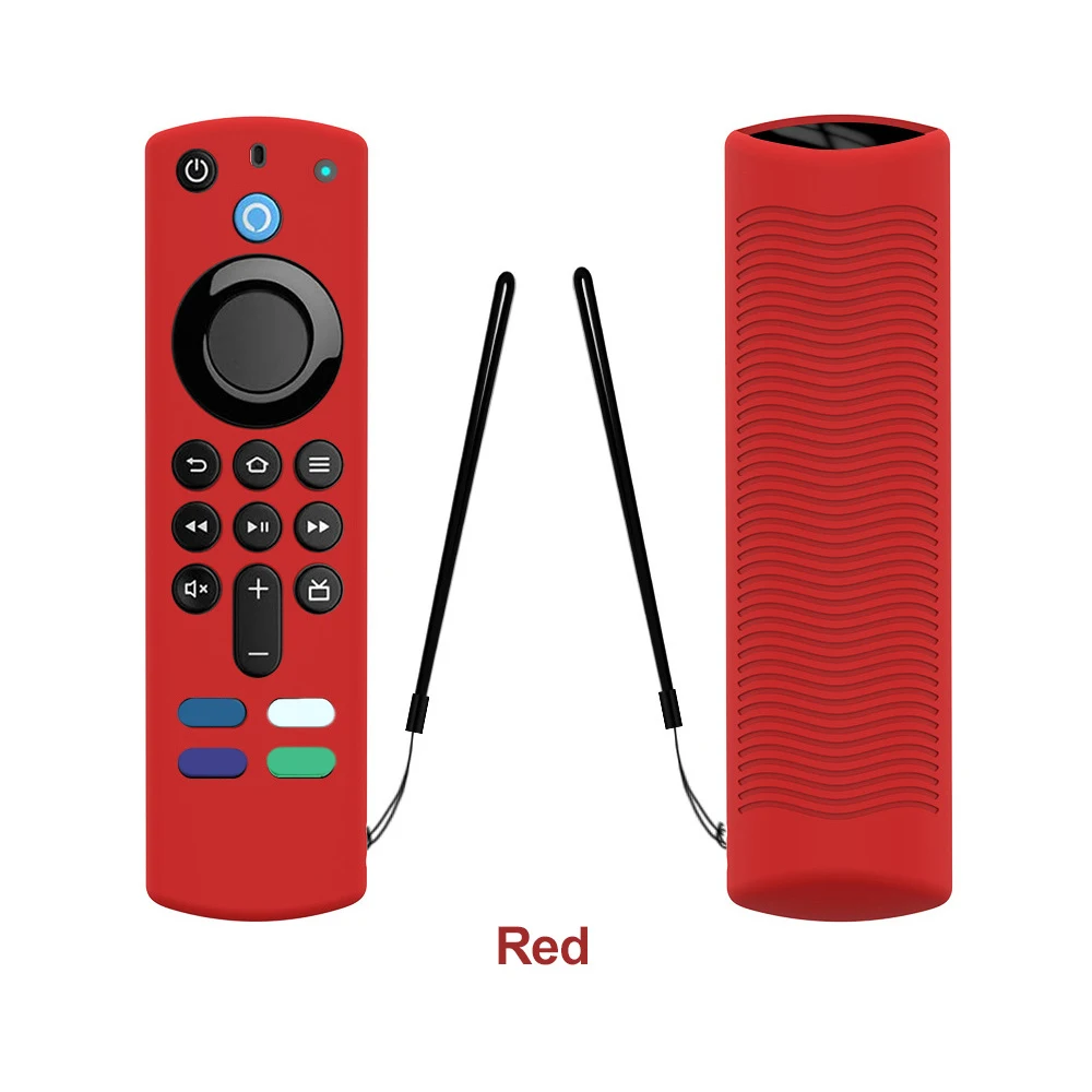 Silicone Case Protective Cover For Fire TV Stick 4K MAX/ 3rd Gen /4K Remote Control Anti-drop Dustproof Case Shell silicone remote case,silicone remote cover,silicone remote sleeve,remote controller cover,silicone case protector