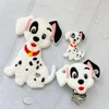 1/3/10pcs Cartoon White Dog Silicone Beads BPA Free  Rodent Teeth Chew Beads DIY Baby Silicone Pacifier Chain Accessories 4