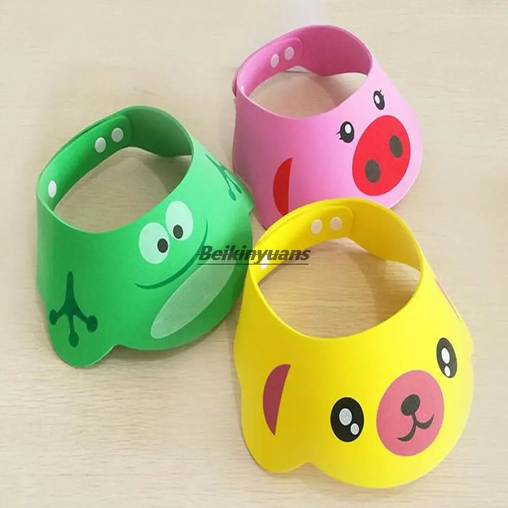 

Adjustable ear protection cap baby shampoo cap baby shampoo cap eva bath cap