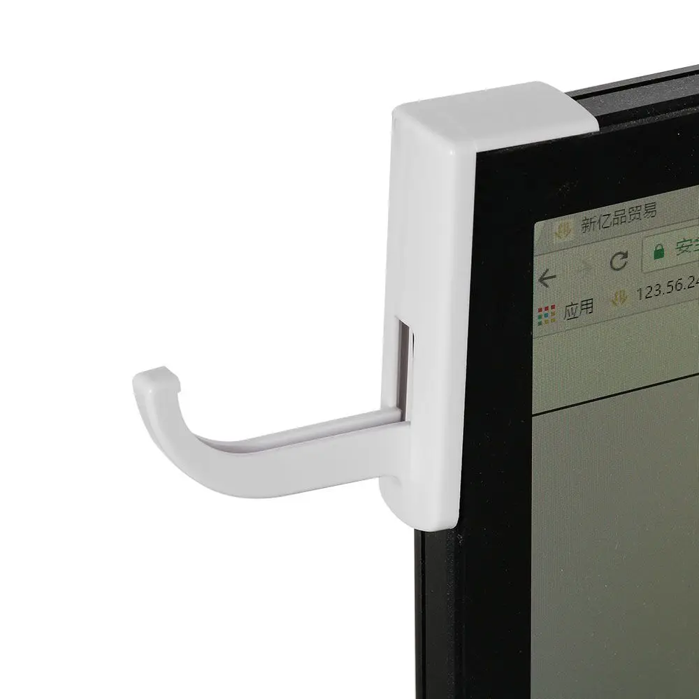 Self-Adhesive Headphone Hook Hanger and Holder