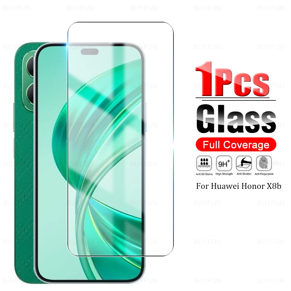 Per Huawei Honor X8B B8X 9H Vetro Temperato Honer Honar Hone Honor Xonor B 8X Pellicola Protettiva Trasparente Pellicola Protettiva Trasparente