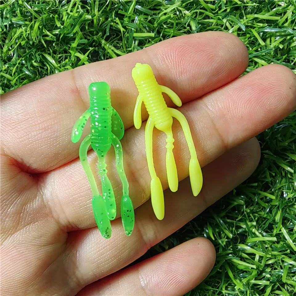 SWOLFY20PCSboxAJINGSoftLureRockfishFishingLures04g40mmMINI
