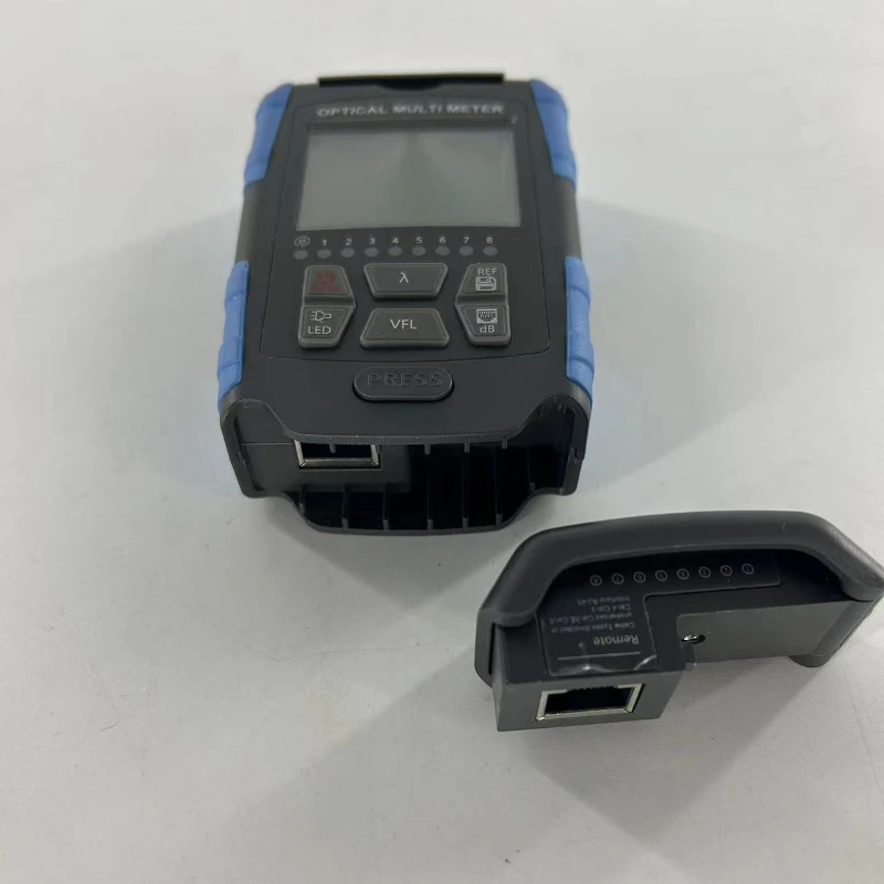 1577nm Optical Power Meter Multifunctional Fiber Optics Testing all-in-one Machine With Network Test 15mW VFL LED Lighting OPM