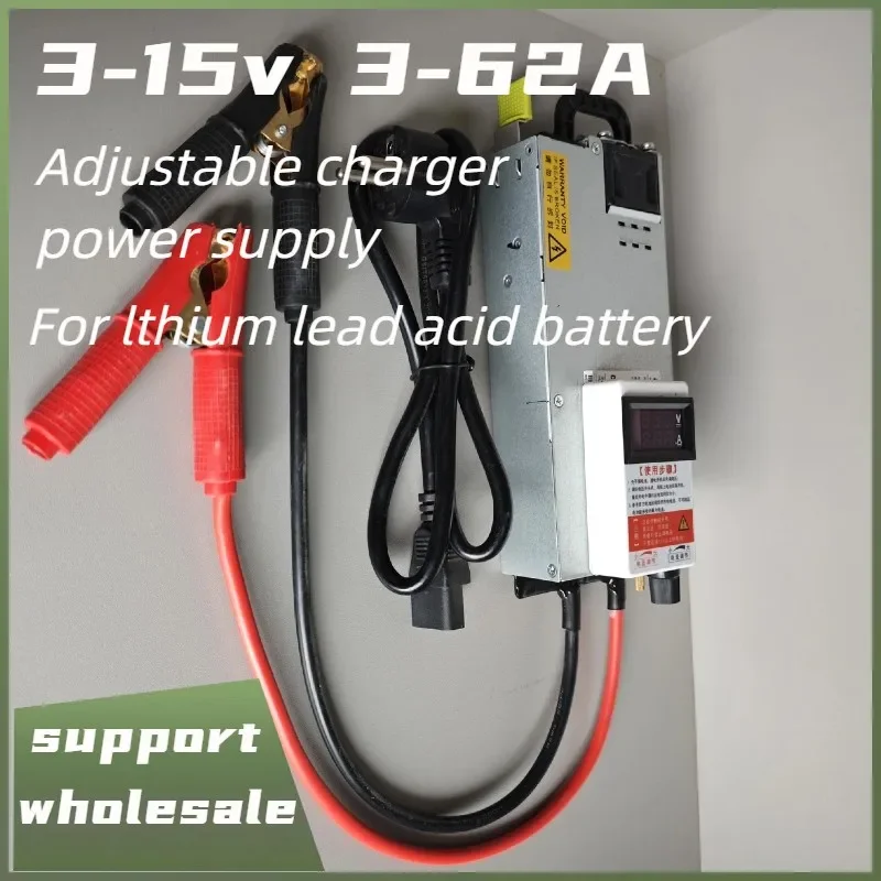 Pinces Anderson connectées au chargeur de batterie drone 15V 100A 1200W