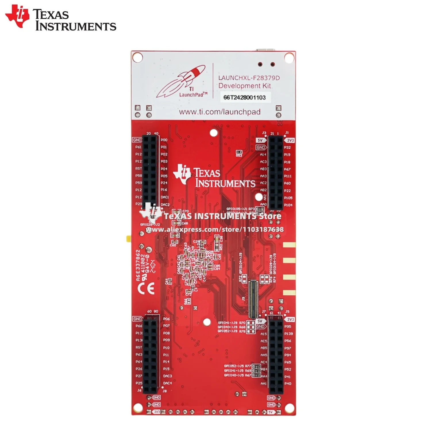 TI Official】 LAUNCHXL-F28379D C2000 DelfinoMCUTMS320F28379D Brand