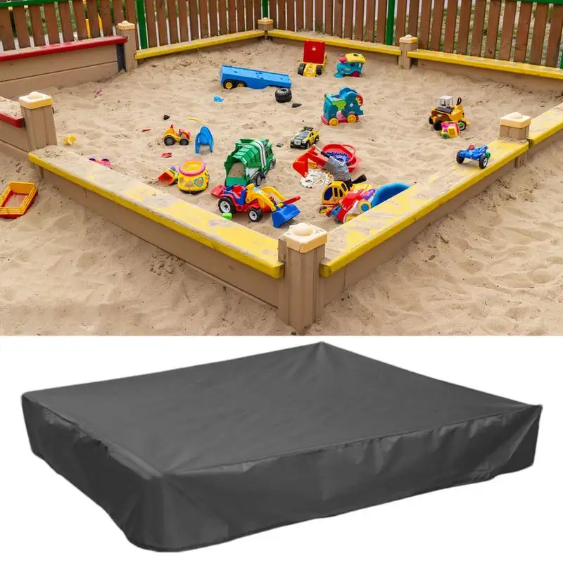 SandBoxLidSquareSandboxesProtectiveCoverChildrensSandboxCoverWaterproofSandpit