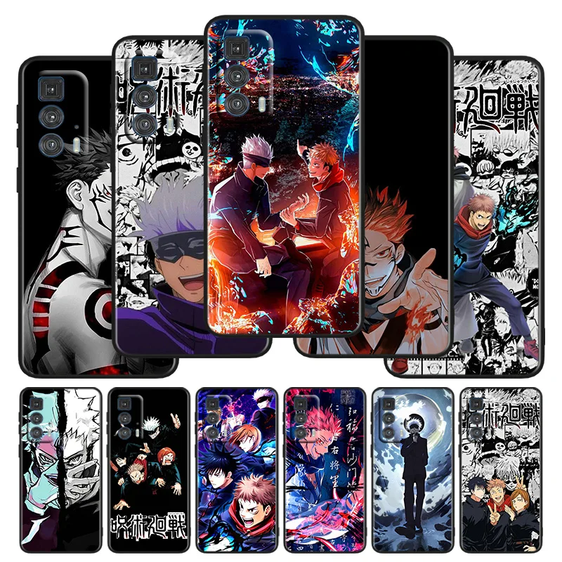 

Anime Jujutsu Kaisen Phone Case For Motorola G 200 100 71 60S 51 50 41S 40 31 30 10 9 8 Fusion Power Lite Plus Black