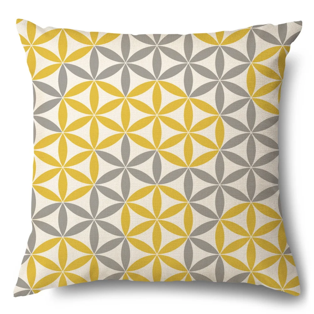 

Cushion Cover 45X45 Geometric Cushion Multi-color Modern Sofa Throw Pillow Cover Decorative Cushions for Living Room Pillow Case