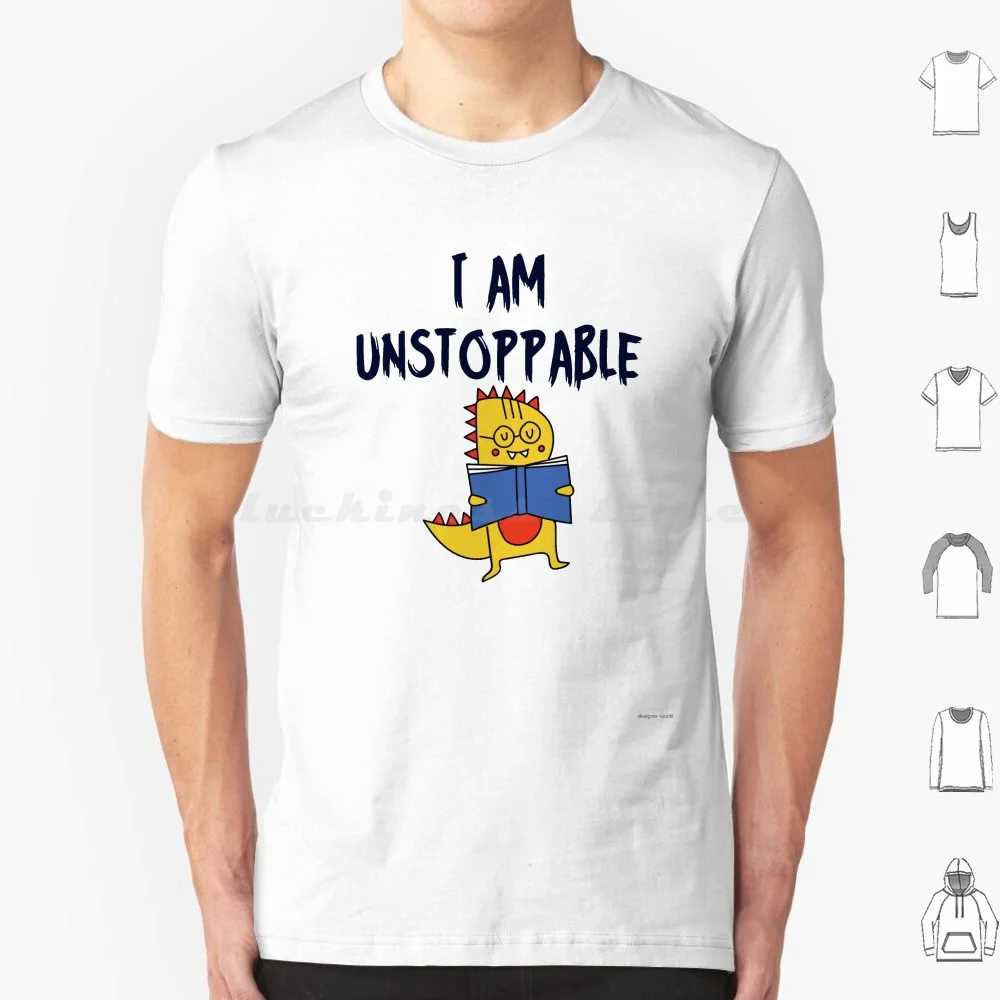 I Am Inarrestabile T-Rex Divertente T Shirt Big Size 100% Cotone Dino Inarrestabile Dinosauro Dino T Rex I Am Inarrestabile Rex Trex T Rex