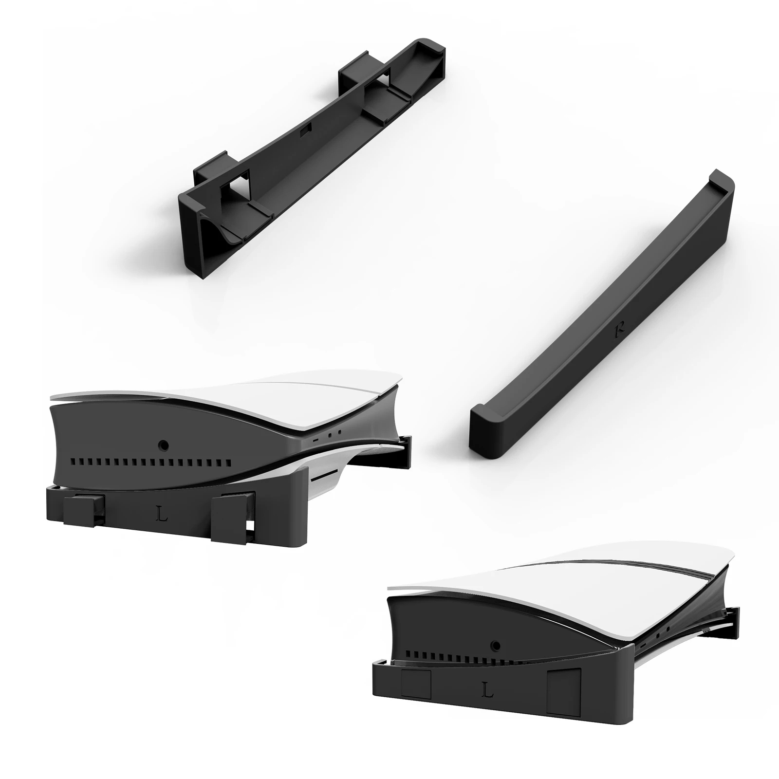 Game Console Horizontal Stand - Base Holder for PlayStation 5 Console