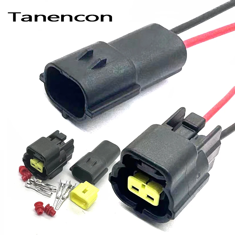 Waterproof Connector 2 Pin Automotive Connecto 174354-2