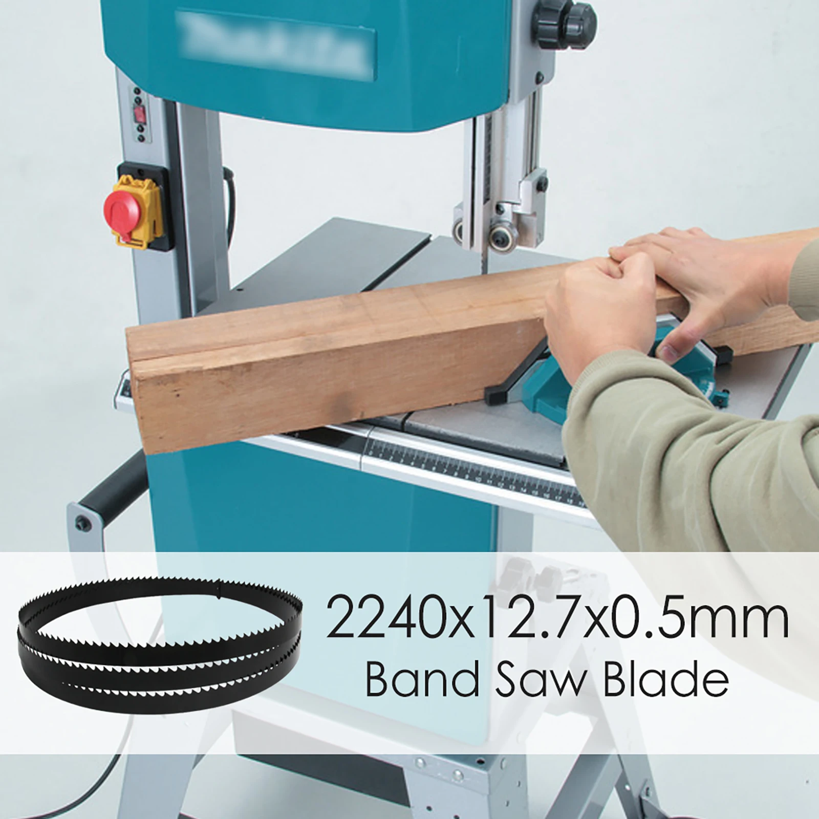 TASP 1개 2240 x 12.7 x 0.5mm 밴드쏘 블레이드 6 TPI 밴드쏘 블레이드 마키타 LB1200F용 목공 도구