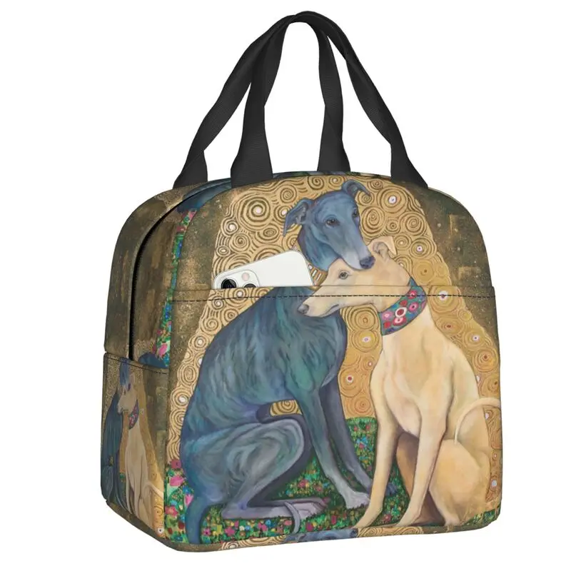 

Термоизолированный Ланч-бокс Gustav Klimt Greyhound для собак, Женский Ланч-бокс для пикника на открытом воздухе