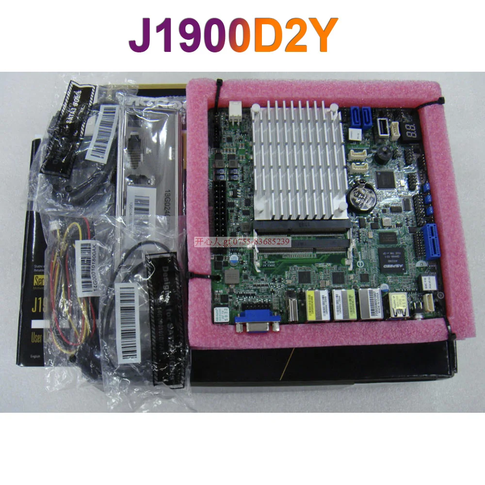 

DDR3 SO-DIMM MINI-ITX Support J1900 Server Motherboard For ASRock Rack J1900D2Y