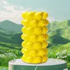 Fruit Vase Cute Flower Vase Table Centerpiece Cute Decoration with 3D Lemon/Strawberry Design for Home 3