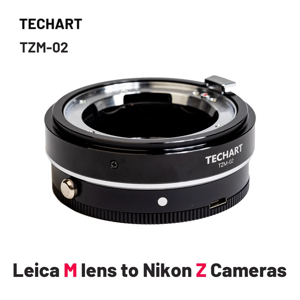 Techart Tzm-02 Adattatore Per Obiettivo Messa A Fuoco Automatica Per Leica Zeiss Voigtlander M Mount Lens Per Fotocamere Nikon Z Z6Ii Z7Ii Z5 Z6 Z7 Zf