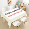 Custom Tablecloth Table Cover Cloth for Wedding Party Home Decor Rectangle Your Photo Image Logo Personalised Tablecover 1