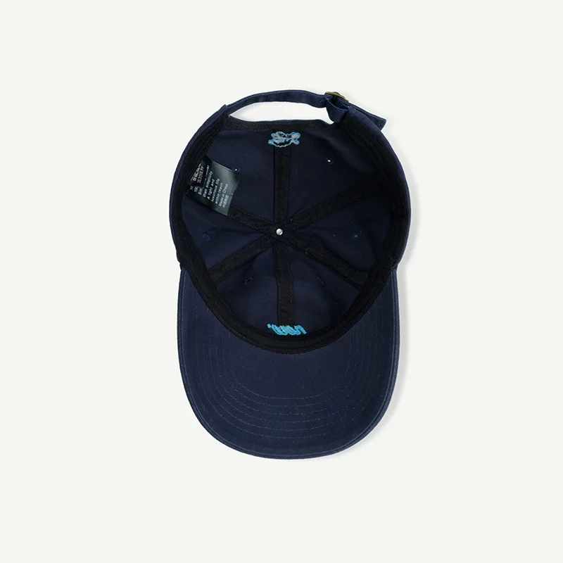 Korean Cute Cat Eared Baseball Cap Fashion Letter Embroidered Pure Cotton Wide-brimmed Sun Hat Casual Outdoor Sweet Baseball Cap – Detail 8